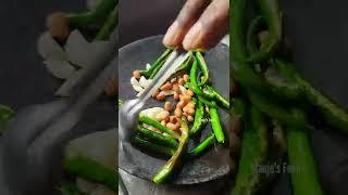 Mirchi Thecha | ठेचा | Green Chilly Chutney | Mauje's Food #shorts #thecha #maujesfood