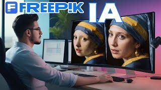 Aprende a usar la INTELIGENCIA ARTIFICIAL de FREEPIK ( Tutorial Completo)