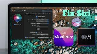 Fix- Siri not working on macOS Monterey!