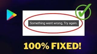 Fix Google Play Error Something Went Wrong Please Try Again | Best Tutorial | Android Data Recovery