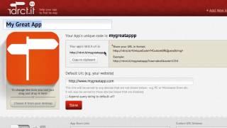 rdrct.it - How to create a Universal URL for your mobile app