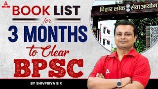 Book List for 3 Months to Clear BPSC