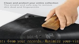 Boundless Audio Record Cleaner Kit - 5-in-1 Vinyl Record Cleaning Kit Includes Velvet Record Brush,