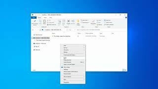 7. Microsoft OneDrive Creating folder and files from desktop