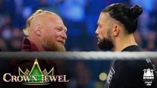 Reigns and Lesnar set for Crown Jewel collision: WWE Crown Jewel 2021 (WWE Network Exclusive)