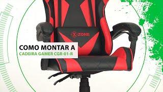 TUTORIAL | Como montar a Cadeira Gamer CGR-01-R