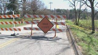 Crews working to fix roads in Farragut after massive flooding event earlier this year