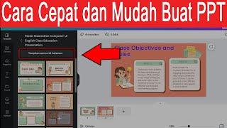 cara cepat dan mudah buat ppt di canva