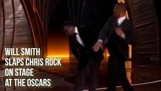 Will Smith smacks Chris Rock, a breakdown