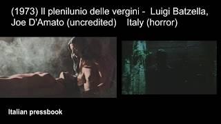 Italian horror & giallo movies: 1973 part3 ('The Vampires Night Orgy', 'Death Carries a Cane')