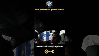 BMW X3 Msport full service in just 50 seconds | Genuine oes spares | MotoFyx |Quick service #shorts