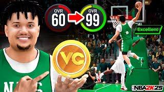 I Found the BEST VC Method!? | 60 to 99 Overall No Money Spent NBA 2k25