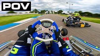 Lando Norris Helmet POV - LN Karts Australia