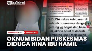 Oknum Bidan Puskesmas Diduga Hina Ibu Hamil saat Persalinan di Jakarta Barat, Dinkes Turun Tangan