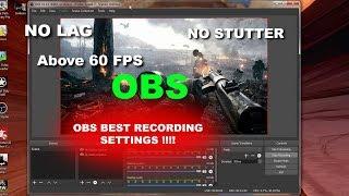 OBS Studio Best Settings For Recording Games - SMALL FILE SIZE - Stutter FIX - Great Quality