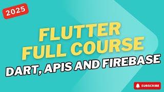 Flutter Masterclass l Dart, APIs, Firebase l Full Course l Online Learner's l Part 02 l #FlutterApps