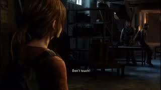Ellie gives the finger to Bill