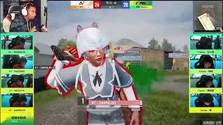 ALPHA7 VS TIANBA 4vs4 en la PEL 2024 | PUBG MOBILE