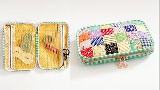 Double Pocket Folder | Zippered Pouch | Sewing Organizer