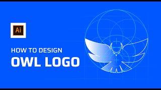 Bird Logo - How to design an owl logo in Adobe Illustrator