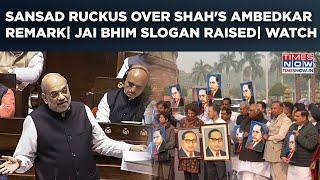 Sansad Ruckus Over Amit Shah's Ambedkar Remark| INDIA Bloc's Jai Bhim Slogans| PM Modi Says..| Watch