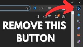 How to Remove Bing Chat “Discover” Button in Microsoft Edge Toolbar