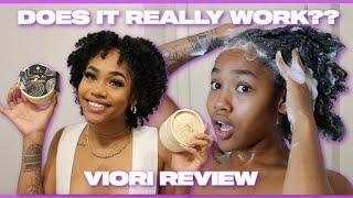 TRYING VIORI SHAMPOO BAR WITH 4A HAIR FOR THE FIRST TIME  .... VIORI SHAMPOO REVIEW 2021