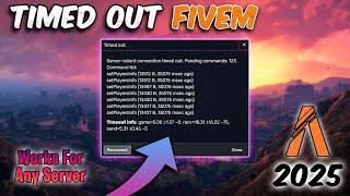 Timed Out FiveM Fix 2025 | How to fix FiveM Time Out issue/error in 2025