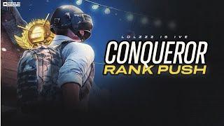 SEASON 17 RANK PUSH | CONQUEROR BOLTEE!!  | PUBG MOBILE LIVE | DONATIONS ON SCREEN