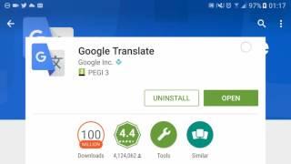 Use Google translate from any app in Android