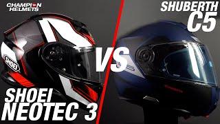 Shoei Neotec 3 Versus Schuberth C5 - ChampionHelmets.com