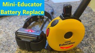 Dog Collar Mini Educator Battery Replacement w Dr  Joe