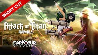 SHORTCUT - Attack on Titan; Eren Yeager - Mikasa Ackerman x Banpresto x Ichibankuji x kotobukija