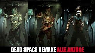 DEAD SPACE REMAKE - Alle Anzüge von Isaac Clarke - All Suits All Skins Digital Deluxe Edition