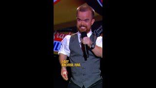 When I see a little person I get excited too ‍️#BradWilliams #standupcomedy  #comedy #shorts