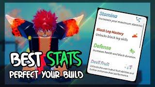 *PERFECT* YOUR BUILD! (BEST STATS) | Grand Piece Online | ROBLOX