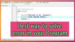 Debug your C/C++ program using dev C++ compiler | Line by line execution | Tracing C/C++ Program