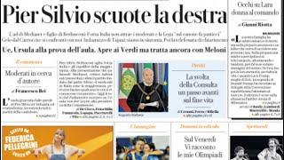 RASSEGNA STAMPA 18 LUGLIO 2024 QUOTIDIANI NAZIONALI ITALIANI  PRIME PAGINE DEI GIORNALI DI OGGI