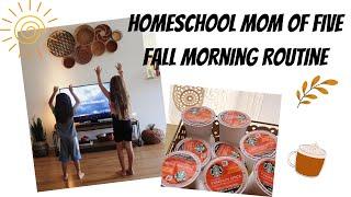 Homeschool Mom Morning Routine I Morning Basket and Activities