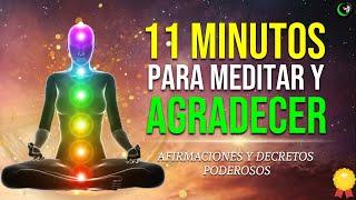 MEDITACIÓN GUIADA DE LA MAÑANA PARA COMENZAR EL DIA, REPITE LAS AFIRMACIONES DE GRATITUD POR 21 DIAS