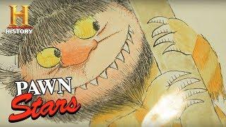 Pawn Stars: "Where the Wild Things Are" Original Drawings (Season 15) | History