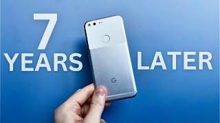 ORIGINAL Google Pixel XL 7 YEARS Later: It's CRACKED!