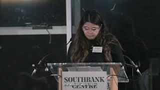 Nina Mingya Powles reads at the Creative Future Writers' Award Showcase 2023