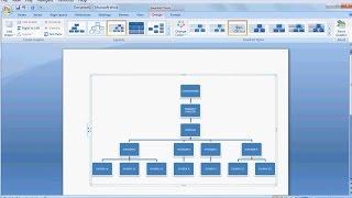 How to Make Organizational Chart|Learn ms word easily