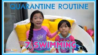 Quarantine Routine of Kaycee & Rachel