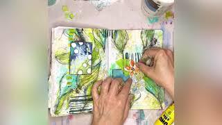 My favorite art journal--Quick Process Video