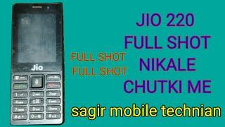 jio f220b full short remove solution new video