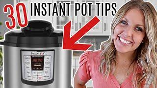 30 Instant Pot Tips EVERYONE NEEDS TO KNOW! Instant Pot 101