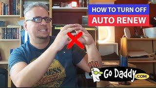 How to Turn Off Auto Renew in GoDaddy Domain Names 2024 (Easy 2 Minutes!)