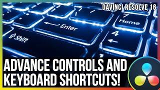 Advance Keyboard Shortcuts in Davinci Resolve 16